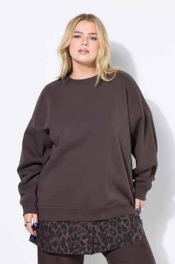 Moda za polnejše Majica dugih rukava šireg kroja plus velikost, xxl, Ulla Popken in Johann Popken (JP1880)