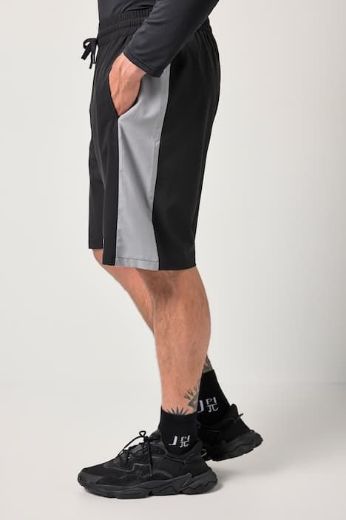 Moda za polnejše Bermude s elastičnim strukom na vezanje plus velikost, xxl, Ulla Popken in Johann Popken (JP1880)