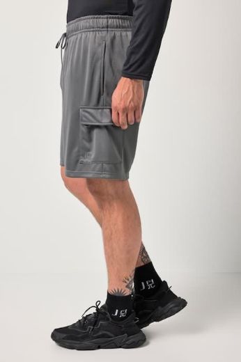 Moda za polnejše Bermude s elastičnim strukom na vezanje plus velikost, xxl, Ulla Popken in Johann Popken (JP1880)
