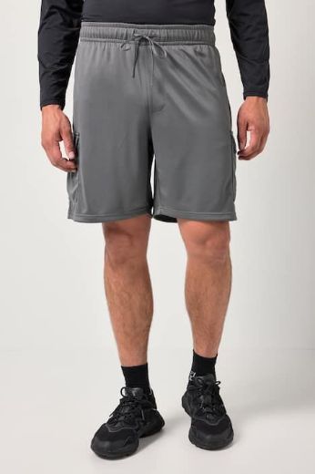 Moda za polnejše Bermude s elastičnim strukom na vezanje plus velikost, xxl, Ulla Popken in Johann Popken (JP1880)