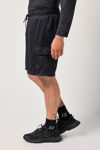 Moda za polnejše Bermude s elastičnim strukom na vezanje plus velikost, xxl, Ulla Popken in Johann Popken (JP1880)