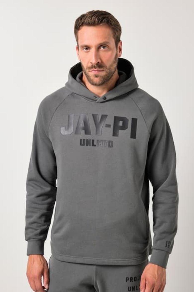 Moda za polnejše Majica dugih rukava s kapuljačom plus velikost, xxl, Ulla Popken in Johann Popken (JP1880)