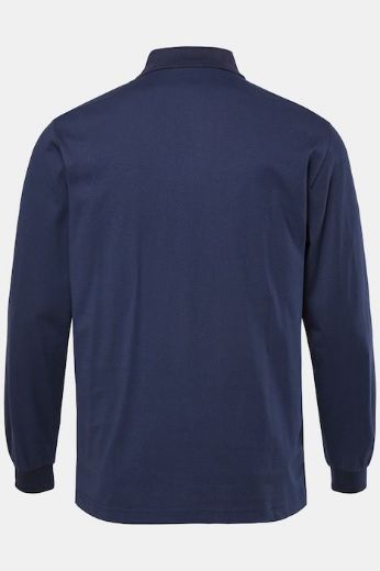 Moda za polnejše Majica Polo dugih rukava plus velikost, xxl, Ulla Popken in Johann Popken (JP1880)