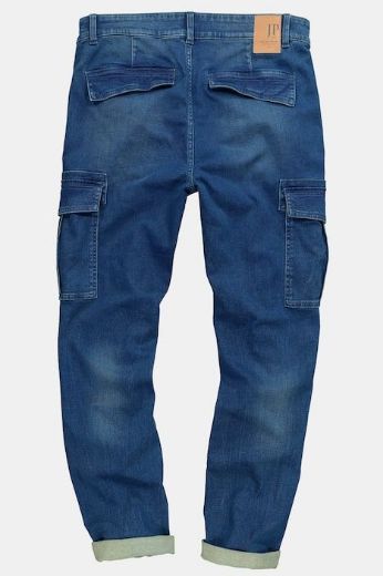 Moda za polnejše Traperice Cargo plus velikost, xxl, Ulla Popken in Johann Popken (JP1880)