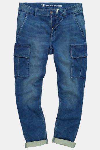 Moda za polnejše Traperice Cargo plus velikost, xxl, Ulla Popken in Johann Popken (JP1880)
