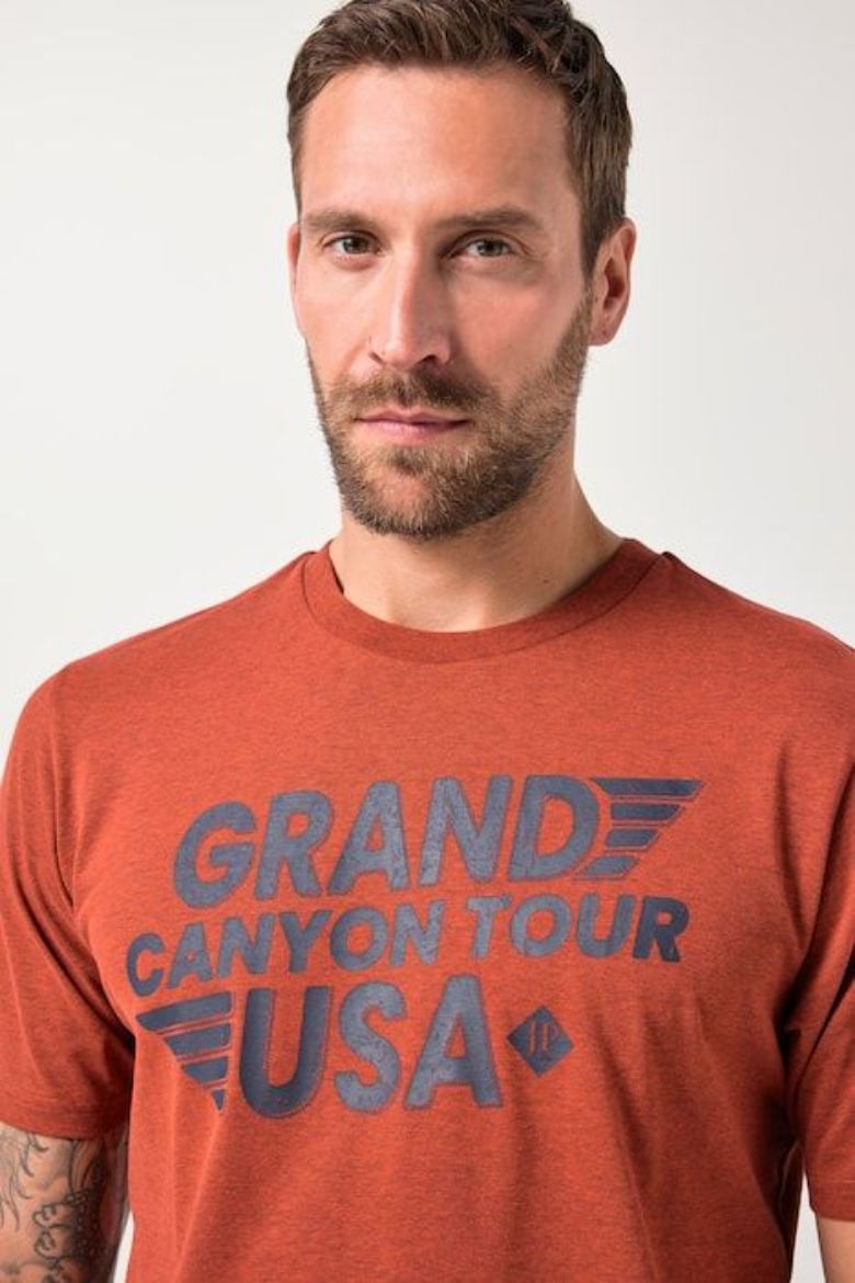 Moda za polnejše Majica kratkih rukava plus velikost, xxl, Ulla Popken in Johann Popken (JP1880)