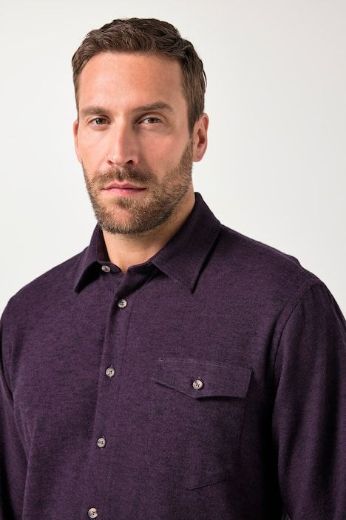 Moda za polnejše Košulja od flanela plus velikost, xxl, Ulla Popken in Johann Popken (JP1880)