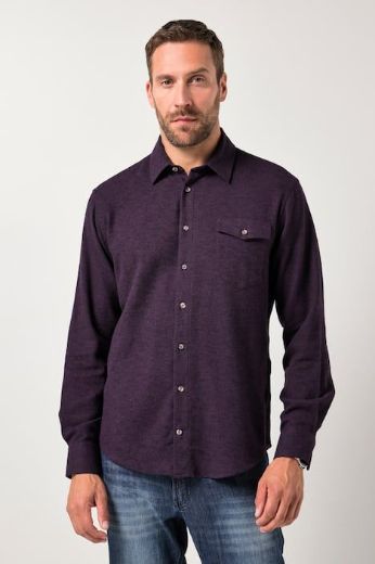 Moda za polnejše Košulja od flanela plus velikost, xxl, Ulla Popken in Johann Popken (JP1880)