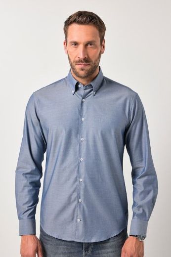Moda za polnejše Košulja dugih rukava plus velikost, xxl, Ulla Popken in Johann Popken (JP1880)