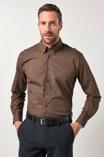 Moda za polnejše Košulja dugih rukava poslovna plus velikost, xxl, Ulla Popken in Johann Popken (JP1880)