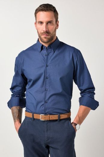 Moda za polnejše Košulja dugih rukava poslovna plus velikost, xxl, Ulla Popken in Johann Popken (JP1880)