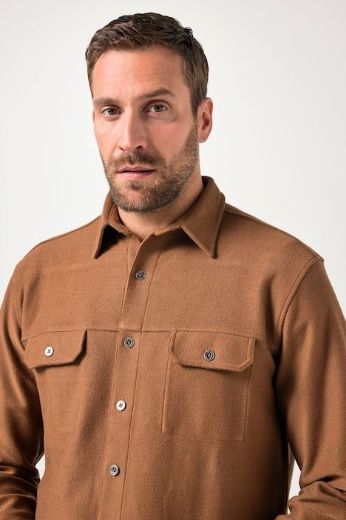 Moda za polnejše Košulja dugih rukava plus velikost, xxl, Ulla Popken in Johann Popken (JP1880)