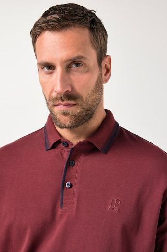 Moda za polnejše Majica Polo dugih rukava plus velikost, xxl, Ulla Popken in Johann Popken (JP1880)