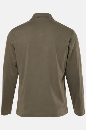 Moda za polnejše Majica Polo dugih rukava plus velikost, xxl, Ulla Popken in Johann Popken (JP1880)