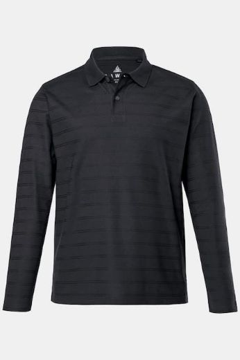 Moda za polnejše Majica Polo dugih rukava plus velikost, xxl, Ulla Popken in Johann Popken (JP1880)