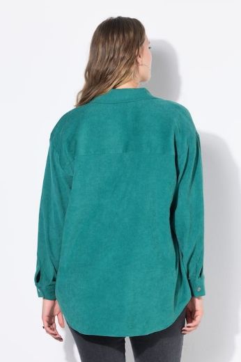 Moda za polnejše Košulja od samta dugih rukava šireg kroja plus velikost, xxl, Ulla Popken in Johann Popken (JP1880)