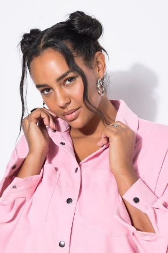 Moda za polnejše Košulja od samta dugih rukava šireg kroja plus velikost, xxl, Ulla Popken in Johann Popken (JP1880)