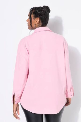 Moda za polnejše Košulja od samta dugih rukava šireg kroja plus velikost, xxl, Ulla Popken in Johann Popken (JP1880)