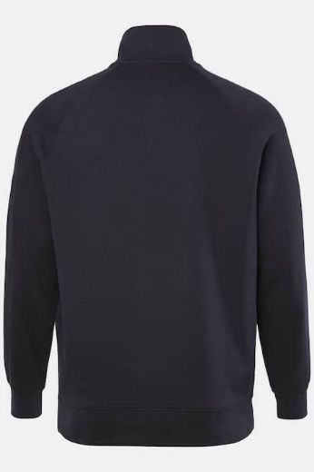 Moda za polnejše Majica Polo dugih rukava s patentnim zatvaračem plus velikost, xxl, Ulla Popken in Johann Popken (JP1880)