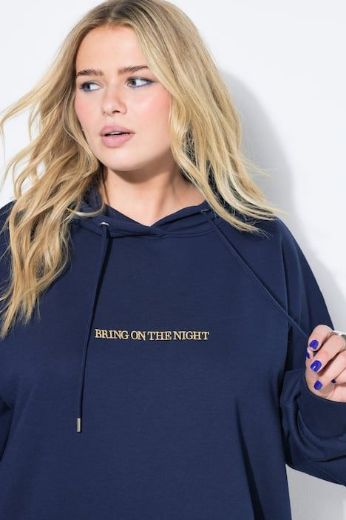 Moda za polnejše Majica dugih rukava s kapuljačom plus velikost, xxl, Ulla Popken in Johann Popken (JP1880)