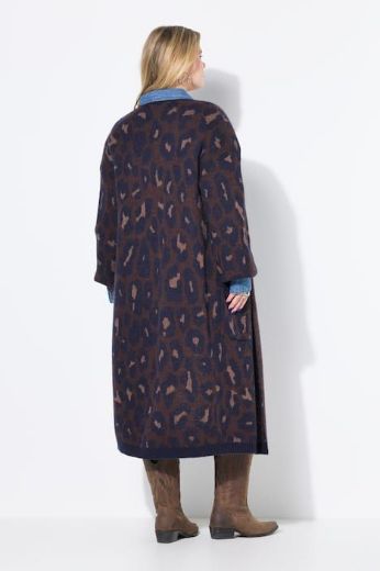Moda za polnejše Kardigan pleteni duži kroj plus velikost, xxl, Ulla Popken in Johann Popken (JP1880)