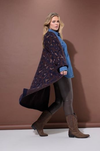 Moda za polnejše Kardigan pleteni duži kroj plus velikost, xxl, Ulla Popken in Johann Popken (JP1880)