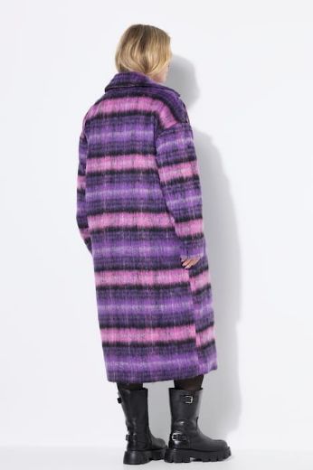 Moda za polnejše Kaput karirani plus velikost, xxl, Ulla Popken in Johann Popken (JP1880)