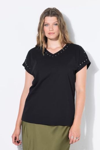 Moda za polnejše Majica kratkih rukava plus velikost, xxl, Ulla Popken in Johann Popken (JP1880)