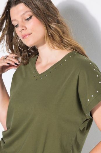 Moda za polnejše Majica kratkih rukava plus velikost, xxl, Ulla Popken in Johann Popken (JP1880)