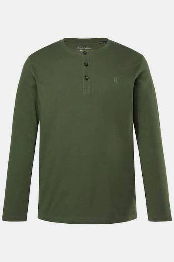 Moda za polnejše Majica s gumbićima plus velikost, xxl, Ulla Popken in Johann Popken (JP1880)