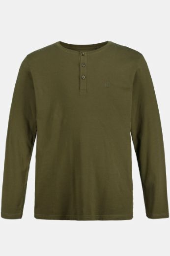 Moda za polnejše Majica s gumbićima plus velikost, xxl, Ulla Popken in Johann Popken (JP1880)