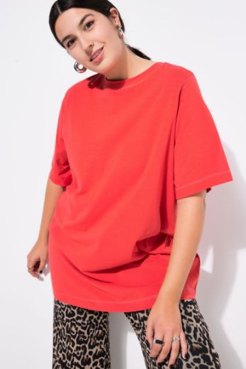 Moda za polnejše Majica dugi model kratkih rukava plus velikost, xxl, Ulla Popken in Johann Popken (JP1880)
