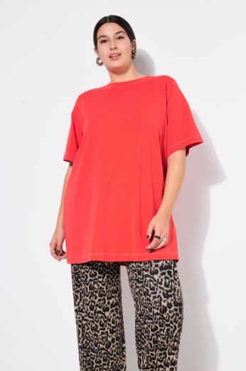 Moda za polnejše Majica dugi model kratkih rukava plus velikost, xxl, Ulla Popken in Johann Popken (JP1880)