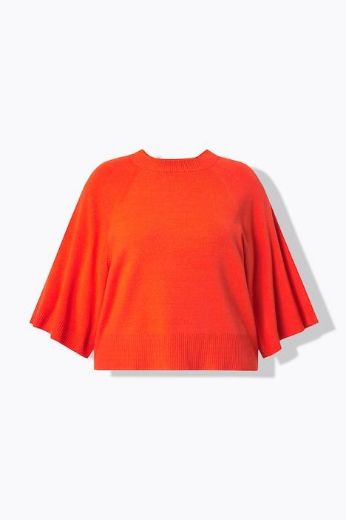 Moda za polnejše Pulover 3/4 rukava plus velikost, xxl, Ulla Popken in Johann Popken (JP1880)
