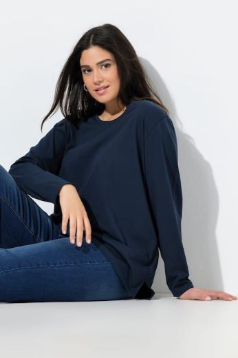 Moda za polnejše Majica dugih rukava plus velikost, xxl, Ulla Popken in Johann Popken (JP1880)