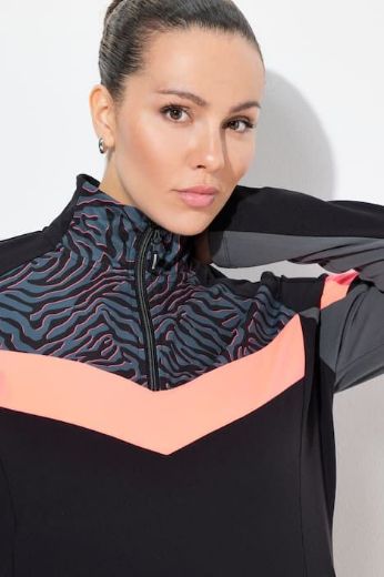 Moda za polnejše Majica sportska dugih rukava plus velikost, xxl, Ulla Popken in Johann Popken (JP1880)