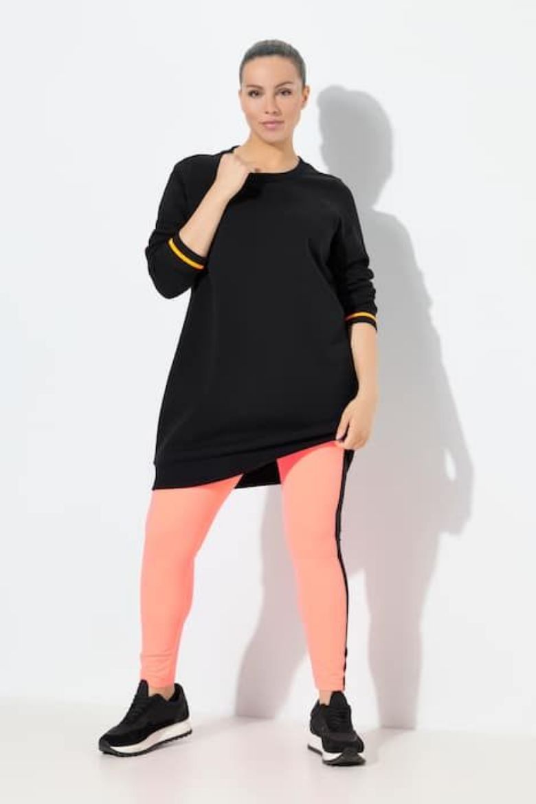 Moda za polnejše Majica dugih rukava dužeg kroja plus velikost, xxl, Ulla Popken in Johann Popken (JP1880)