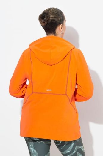 Moda za polnejše Majica dugih rukava s patentnim zatvaračem i kapuljačom plus velikost, xxl, Ulla Popken in Johann Popken (JP1880)