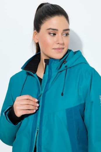 Moda za polnejše Jakna funkcionalna s kapuljačom plus velikost, xxl, Ulla Popken in Johann Popken (JP1880)