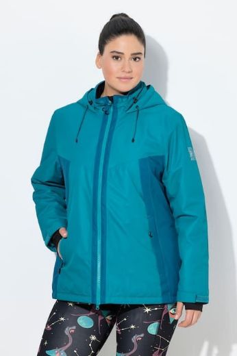Moda za polnejše Jakna funkcionalna s kapuljačom plus velikost, xxl, Ulla Popken in Johann Popken (JP1880)