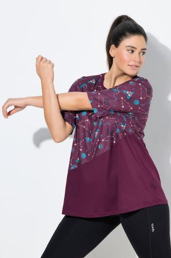 Moda za polnejše Majica kratkih rukava plus velikost, xxl, Ulla Popken in Johann Popken (JP1880)