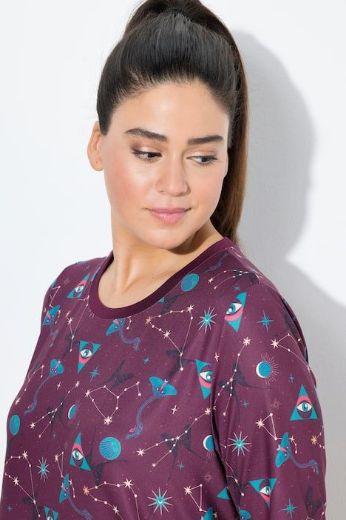 Moda za polnejše Majica kratkih rukava plus velikost, xxl, Ulla Popken in Johann Popken (JP1880)