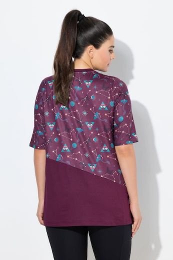 Moda za polnejše Majica kratkih rukava plus velikost, xxl, Ulla Popken in Johann Popken (JP1880)