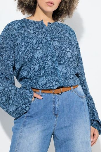 Moda za polnejše Remen kožni plus velikost, xxl, Ulla Popken in Johann Popken (JP1880)