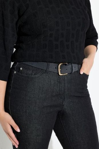 Moda za polnejše Remen kožni plus velikost, xxl, Ulla Popken in Johann Popken (JP1880)