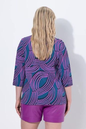 Moda za polnejše Majica 3/4 rukava plus velikost, xxl, Ulla Popken in Johann Popken (JP1880)