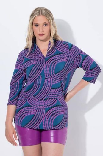 Moda za polnejše Majica 3/4 rukava plus velikost, xxl, Ulla Popken in Johann Popken (JP1880)