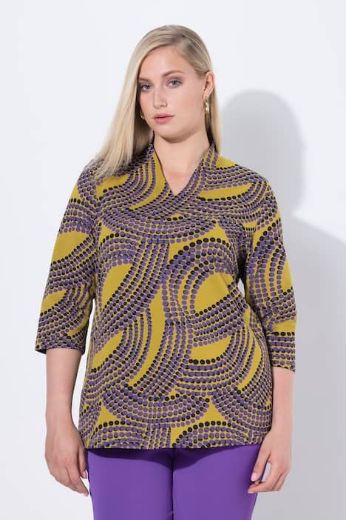 Moda za polnejše Majica 3/4 rukava plus velikost, xxl, Ulla Popken in Johann Popken (JP1880)