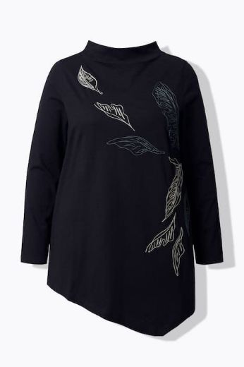 Moda za polnejše Majica dugih rukava plus velikost, xxl, Ulla Popken in Johann Popken (JP1880)