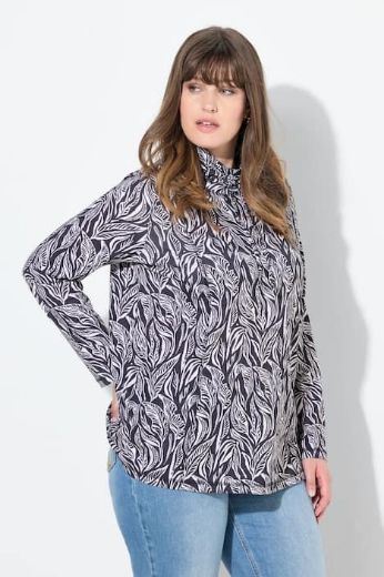 Moda za polnejše Majica dugih rukava plus velikost, xxl, Ulla Popken in Johann Popken (JP1880)
